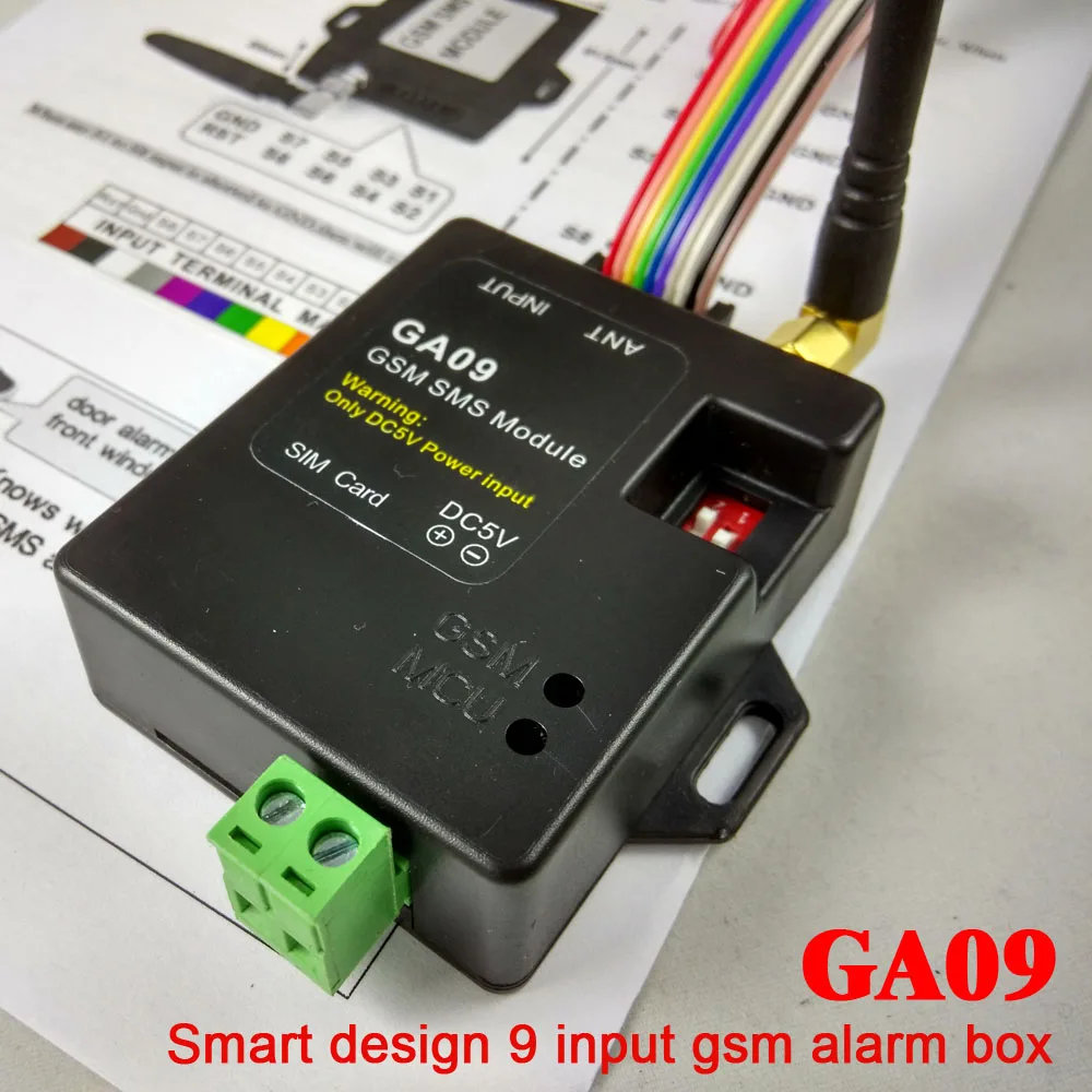 Ga09 gsm sms контроллер настройка инструкция