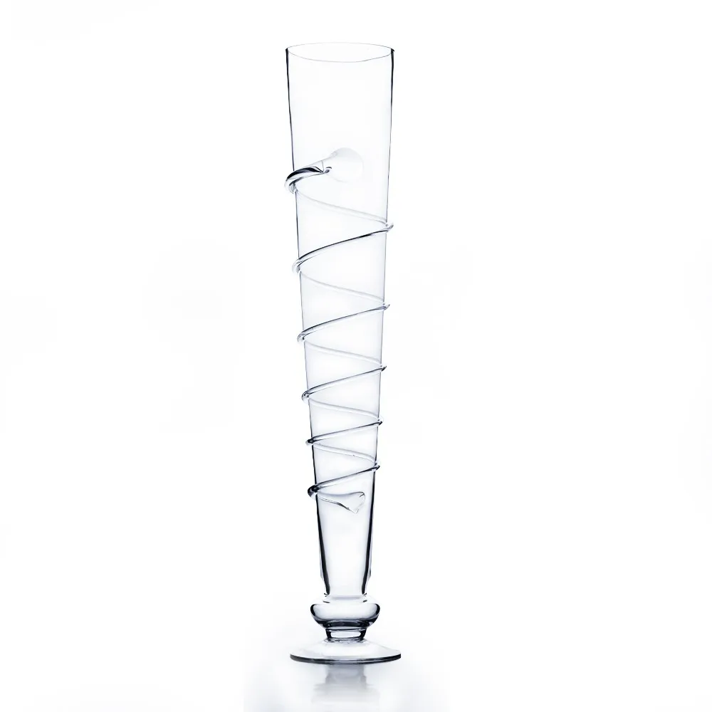 wholesale white tall centrepiece vase