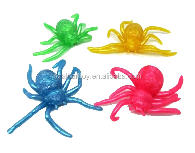 small toy spiders