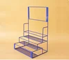 Hight quality wire table top display stand used candy display racks