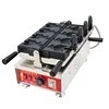 commercial electric taiyaki making machine fish waffle maker