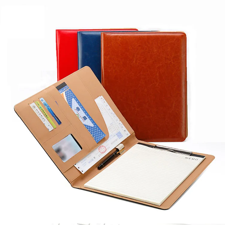 hardcover document folder