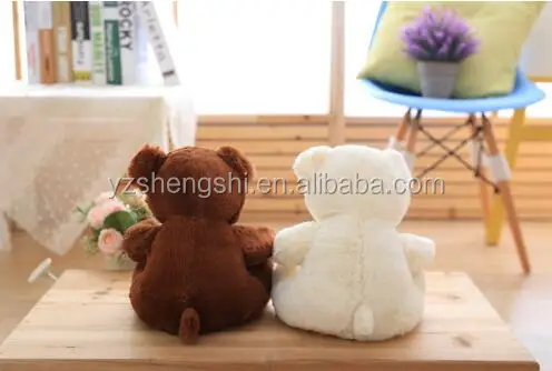 free sample bear toy/Origin Plush toy Manufacture Custom Teddy Bear with Different Colors T-shirt/hot selling plush bear toy