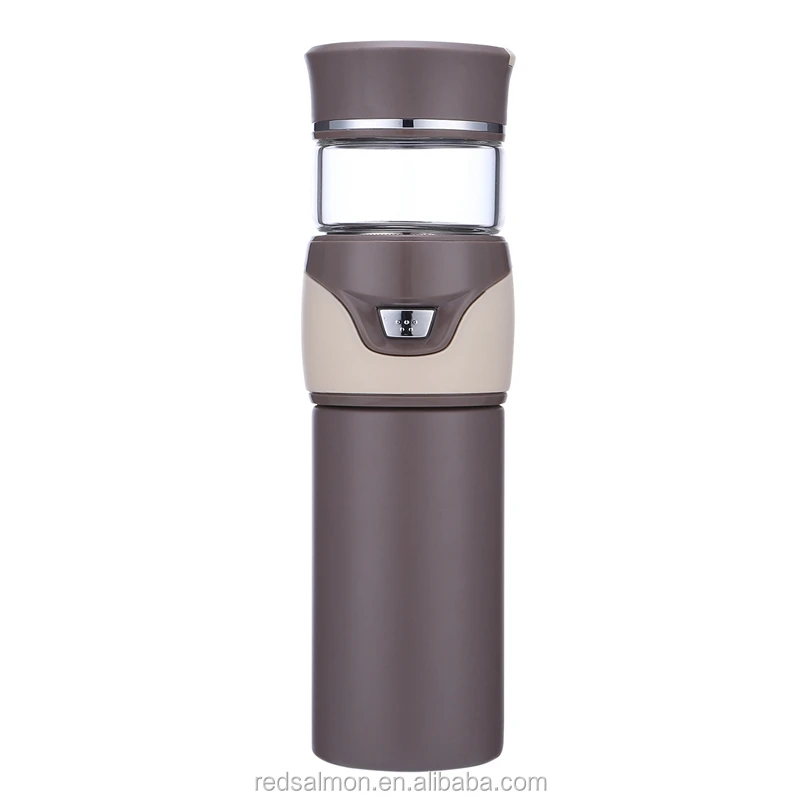 Stainless Steel Vacuum Travel Tumbler With Tea Filter,Tea Infuser