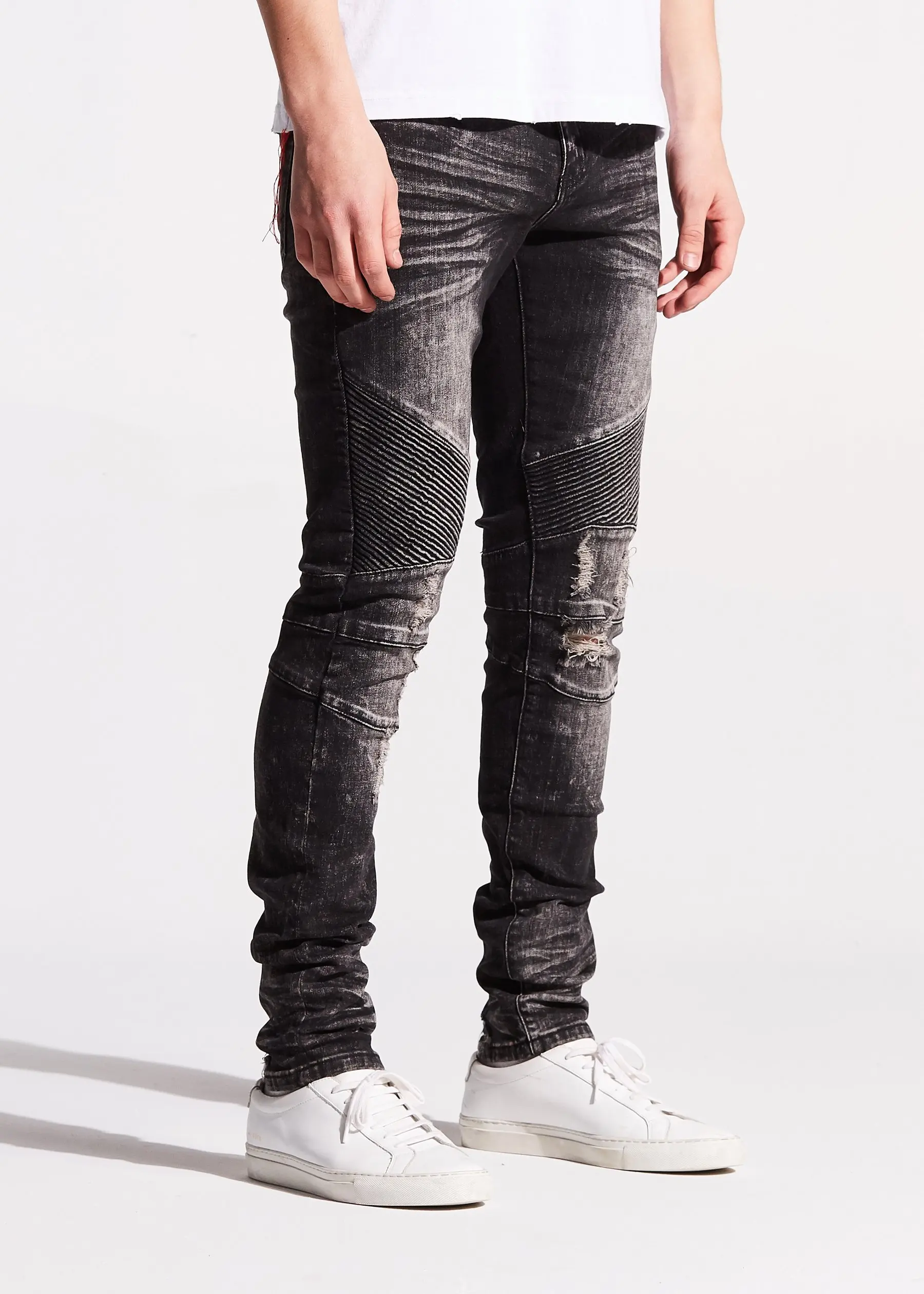 mens skinny biker jeans