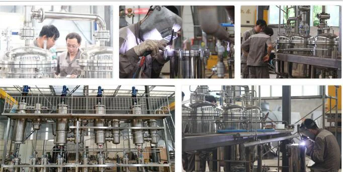 cbd oil extraction distillation  serpentine evaporator two stages molecular distillation machine