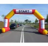 Custom printed event promotion inflatable arch for run