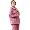/product-detail/wholesale-chinese-ladies-pajamas-long-sleeve-home-winter-flannel-women-sleepwear-60839004834.html