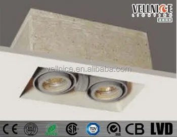 2 Heads Trimless Fibre Box Mr16 Recessed Downlight Gu5 3 Adjule Halogen Down Light R4b0014 Square 2 Heads Trimless Fibre Box Mr16 Recessed Downlight Gu5 3 Adjule Halogen Down Light R4b0014 Square