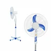 good price Electric 16 inch pedestal fan 3 pp blades with solar 12 volt dc motor for Solar Stand Fan