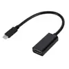 Black plastic Type-C to hdmi cable for TV computers USB 3.1 to hdmi small shell