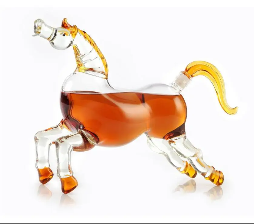 Odm / Oem Horse Shaped Vodka Whiskey Shot Glass Bottle Drinking Home