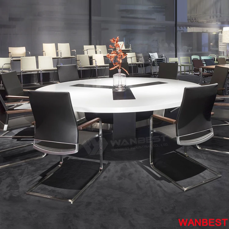 Luxury Marble Top Round Office Boardroom Conference Room Meeting Table And Chair Buy Round Meeting Table Marble Top Conference Table Conference Room