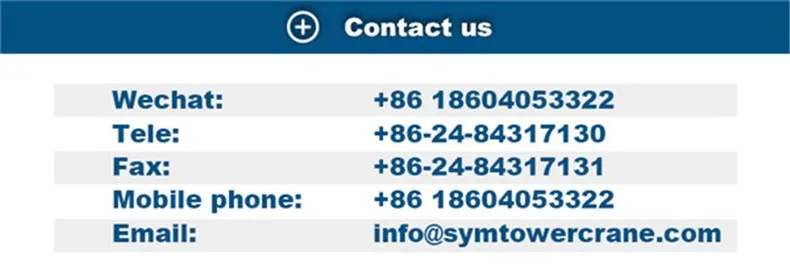 Alibaba Second Hand High Safety Coefficient Slef Climbing Construction Used Tower Crane