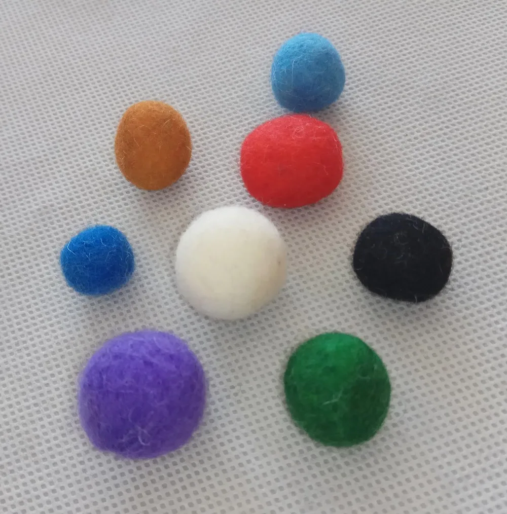 Nepal Round 20cm 10cm Wool Felted Ball Handmade Wool Balls For Home Decoration Buy Wool Felted