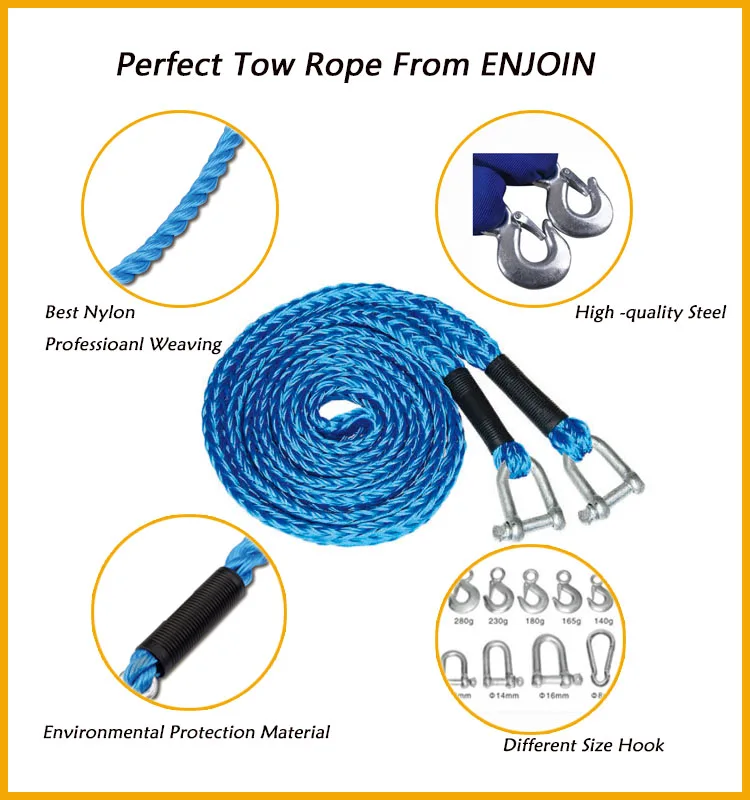 Enjoin High Quality Wholesale Stretch Towing Rope Car Tow Rope Buy