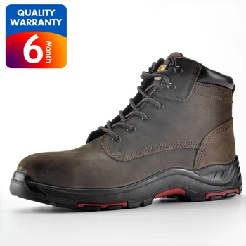 S3 Safety Boots With Pu/rubber Outsole 