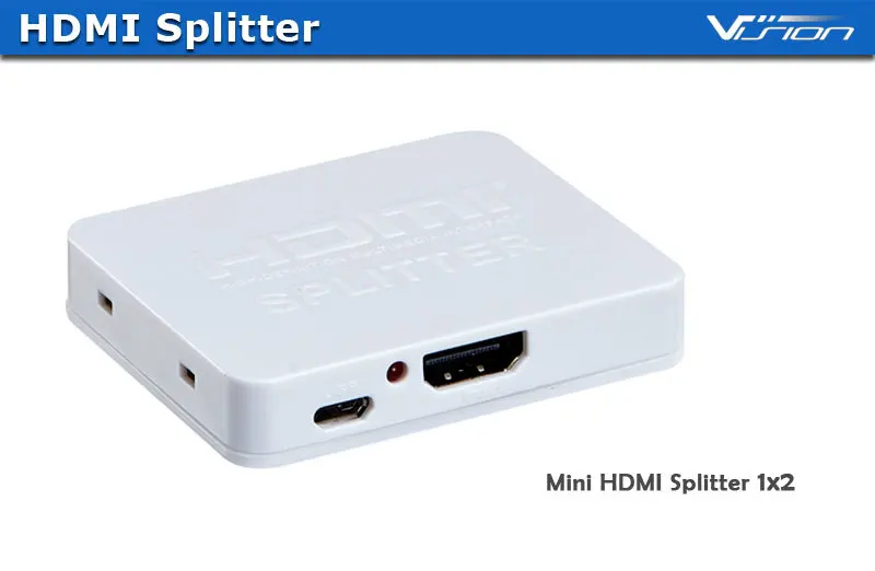 Mini 1x2 HDMI splitter (2)