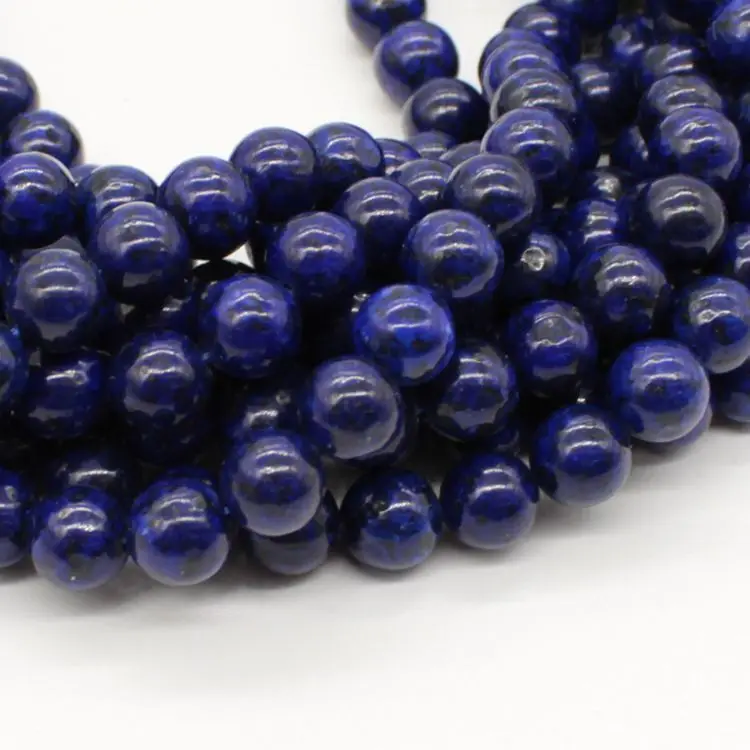blue lapis beads