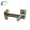 Exterior Wall Mounted Glass Railing Removable Stainless Steel Handrail Bracket