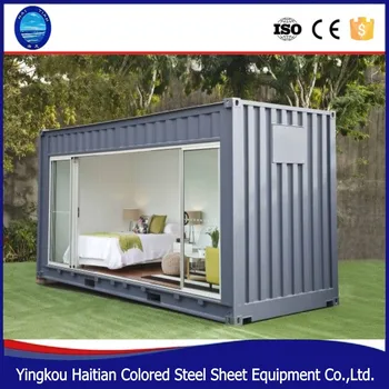 20ft 40ft Shipping Prefabricated Container House With Drop Down 20ft 40ft Shipping Prefabricated Container House With Drop Down Side