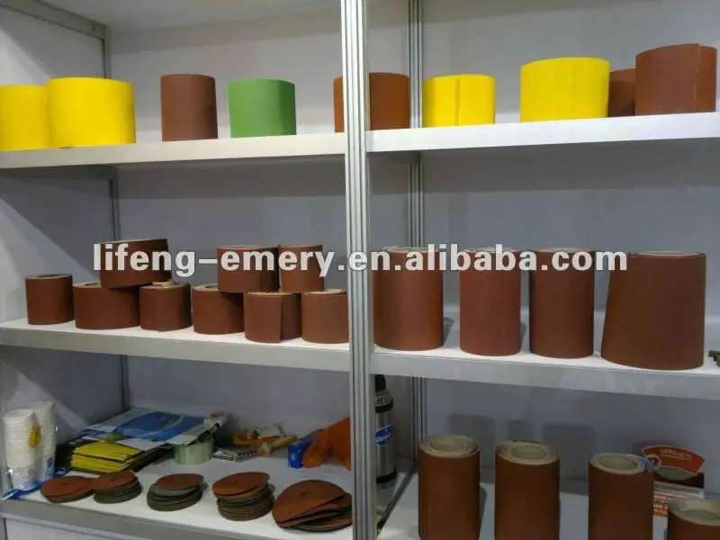 Wet or dry aluminium oxide sand paper made in China