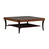 Classic solid wood coffee table for living room british new style square tea table