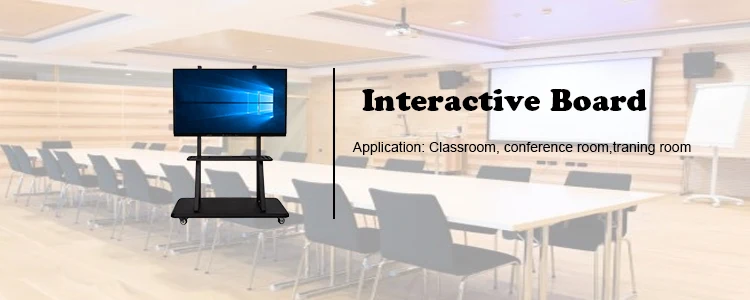 65 Inch Interactive Whiteboard With Clickshare
