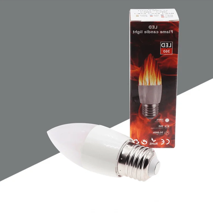 fire flicker bulb