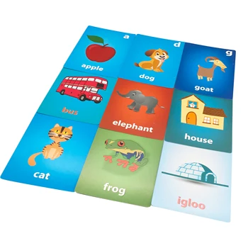 Custom Education Flash Card Cardboard Paper Playing Cards Printing ...