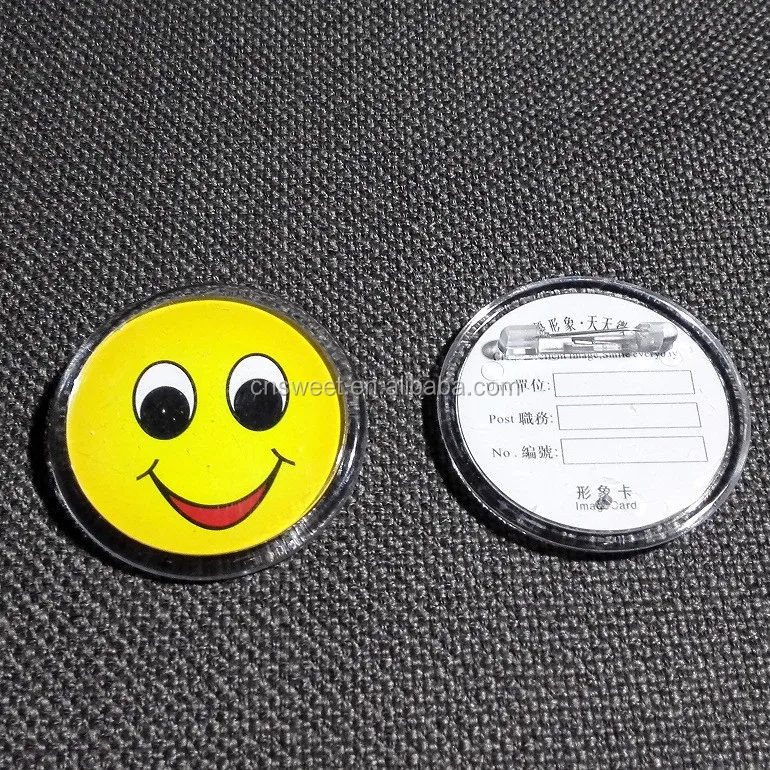 Logo Printing Insert Name Badges Custom Novelty Acrylic Badge Buy Custom Acrylic Badge,Name