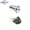 KS44 KSS1601 Rotary Cam Locker Cabinet Desk Drawer Key Switch Lock With 2 Keys