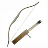 factory direct recurve wooden bow and arrow for kid