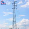electric power 33kv transmission line steel lattice tower design