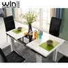 Home Use Luxury 6 Seater Dining Table Wooden Extendable Table