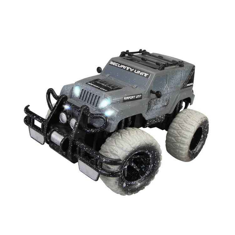 Gar&ccedil;on jouets 1:16 4 canaux boue rc voiture avec lumi&egrave;re