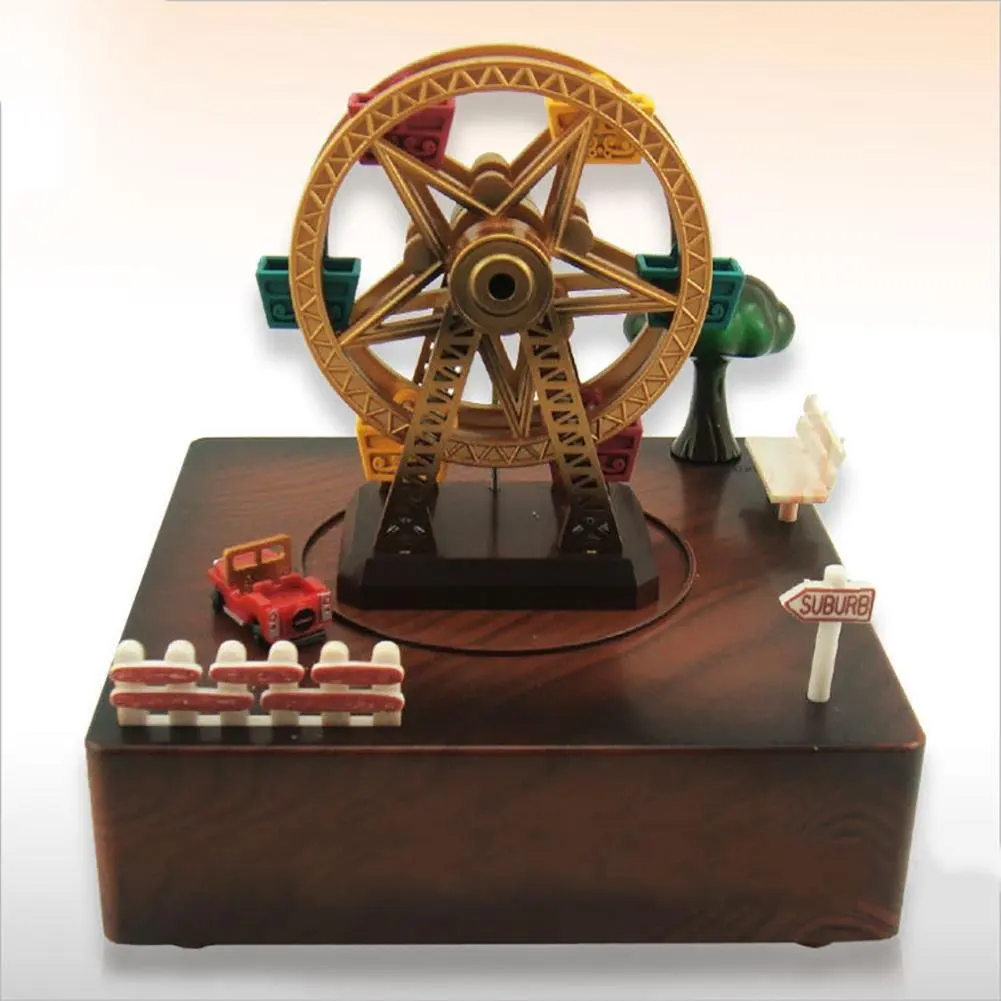 Buy Imported coolfamily rotating Ferris wheel music box music box to
