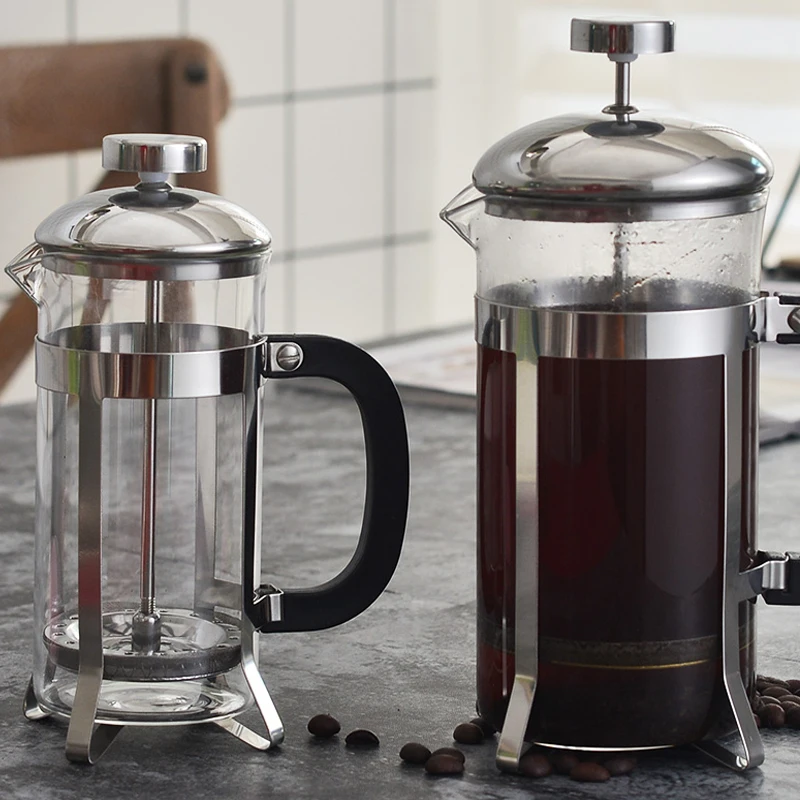 Heat Resistance Stainless Steel French Press With Dome Cover Buy Microwavable French Press