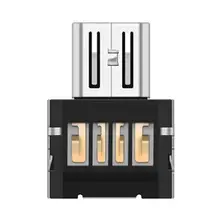 Del OTG Cable Mini USB 2 0 Micro USB OTG Converter Adapter Cellphone TO US Mar01