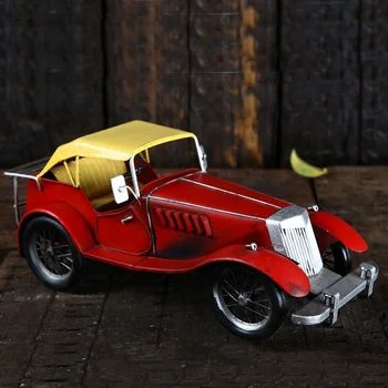 Hierro De Juguetes Mano Vintage La Caserasdmc032Hecho A Coche Épocacoches Pequeños Artesanía Decoración Metal Coches Retro Artes Para DW9eHEY2I