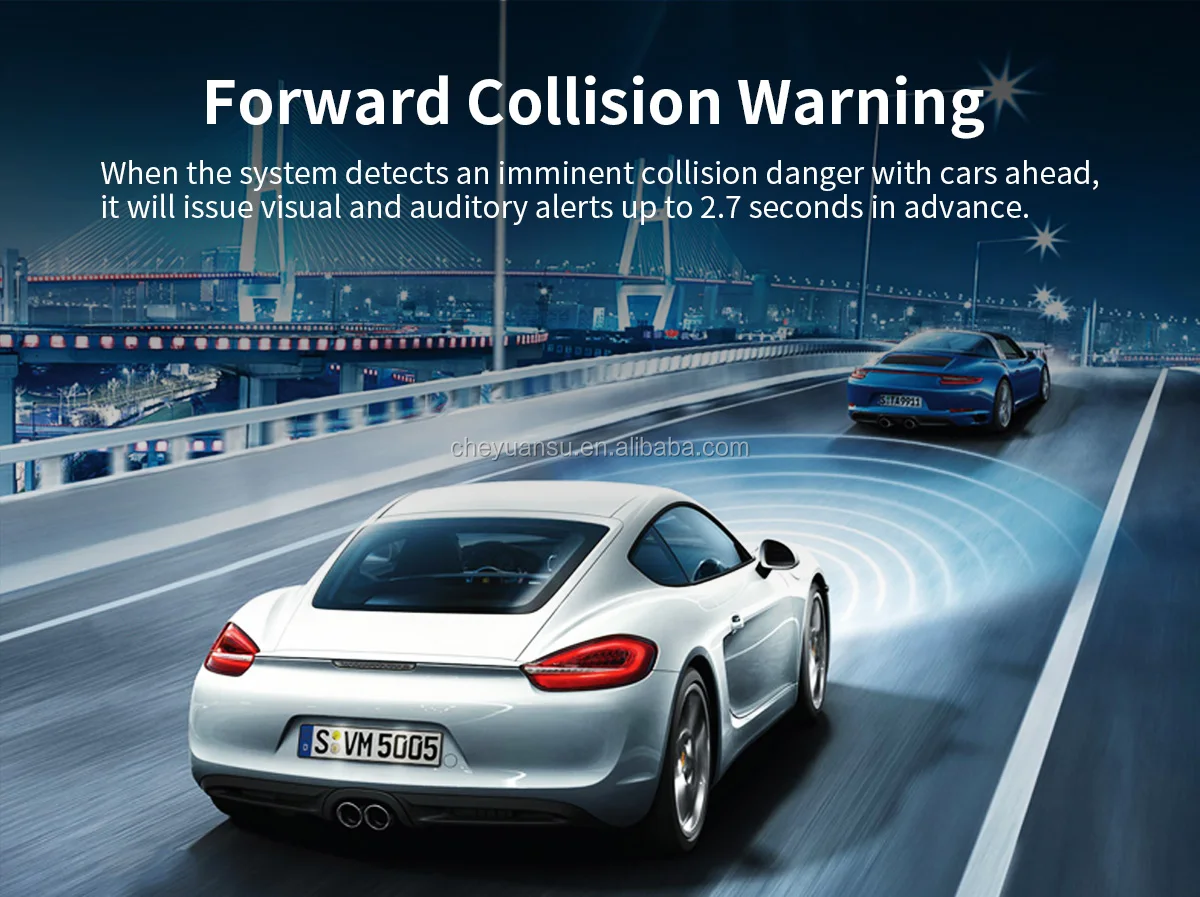 Forward collision. Forward collision