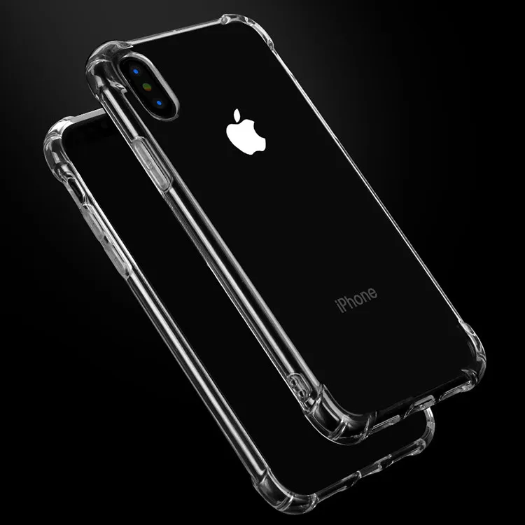 Slim Tpu Transparent Shock Proof Airbag Cover Dust-proof Mobile Phone ...