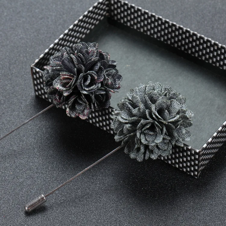 Custom Unisex Fabric Flower Lapel Pins,Suits Pins For Men Buy Suits