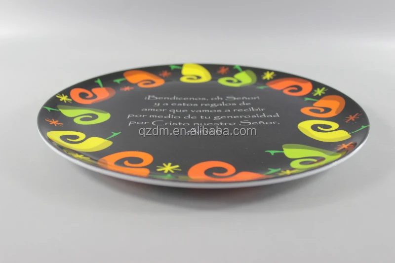 Halloween products melamine dinner plate