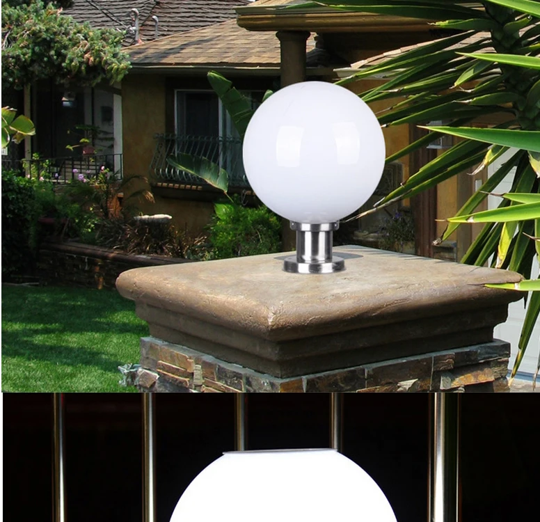 Solar Light Fixtures Type Globe Ball Shaped Solar Lights Outdoor Lights