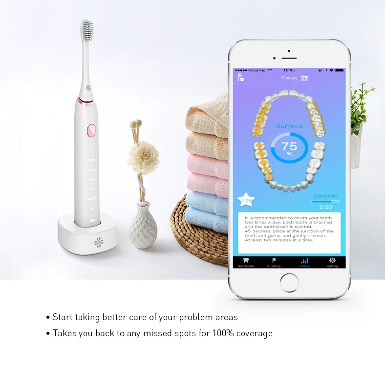 ios electric toothbrush
