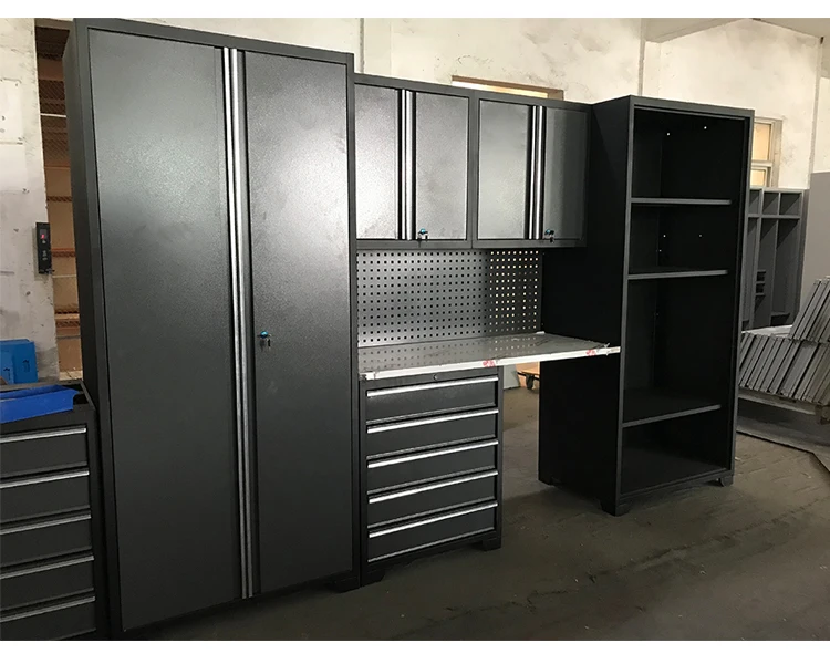 Closets Organization Systems Garage Storage Cabinet Garage Metal Wall ...