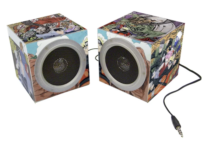 Diy Square Recycle Printing Mini Foldable Cardboard Paper Box Speaker