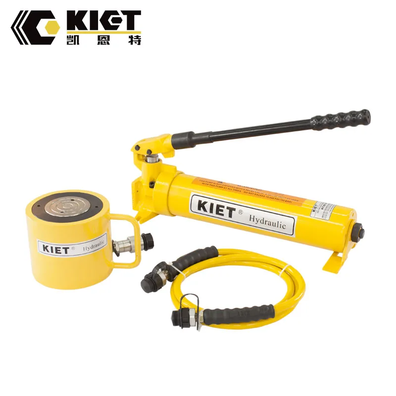 50 Ton Single Acting Low Height Telescopic Mini Hydraulic Jack In