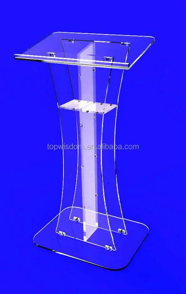 2014 Hot Selling Acrylic Lectern Podium Size - Buy Acrylic Lectern